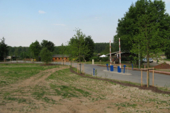2007-2008-Einfahrt-Erdarbeiten-Schranke